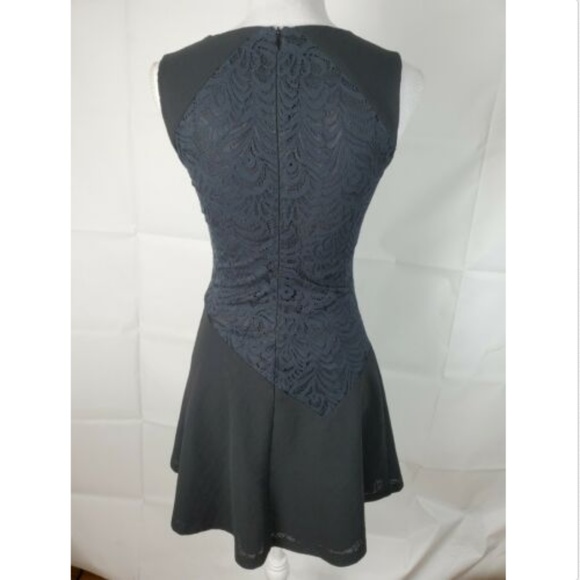 Sandro Paris Size 1 Small Black Mini Sheath Dress - Picture 4 of 6